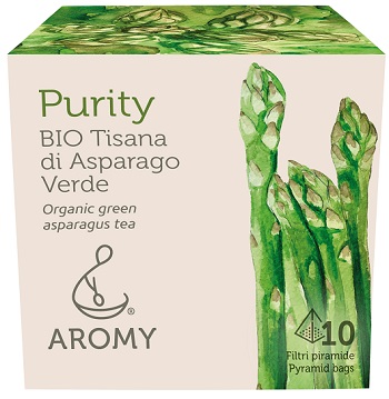 AROMY TISANA PURITY ALL'ASPARAGO BIO 10 FILTRI - maxifarmacia.it