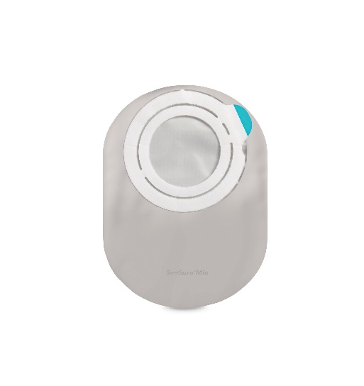 SENSURA MIO FLEX SISTEMA 2 PEZZI CON AGGANCIO ADESIVO SACCA COLOSTOMIA A FONDO CHIUSO RIVESTITA 50MM DA 550 ML 30 PEZZI - maxifarmacia.it