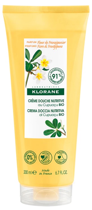 KLORANE CREMA DOCCIA FIORE DI FRANGIPANE 200 ML - maxifarmacia.it