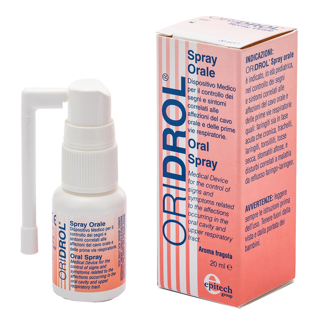 ORIDROL SPRAY ORALE 20 ML - maxifarmacia.it