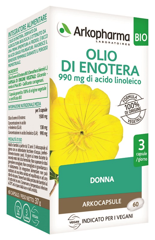 ARKOCPS OLIO ENOTERA 60 PERLE - maxifarmacia.it