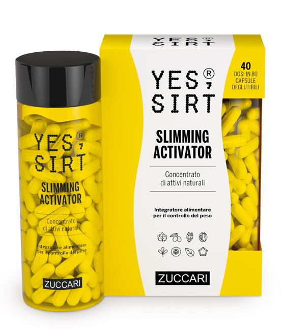 YES SIRT SLIMMING ACTIVATOR 80 CAPSULE 300MG - maxifarmacia.it