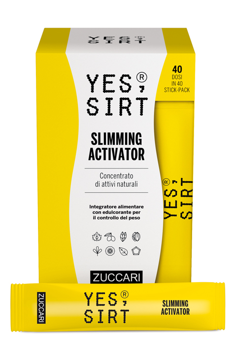 YES SIRT SLIMMING ACTIVATOR 40 STICKPACK DA 2,5 G - maxifarmacia.it