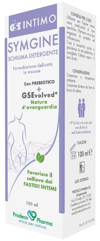 GSE INTIMO SYMGINE SCHIUMA DETERGENTE 100 ML - maxifarmacia.it