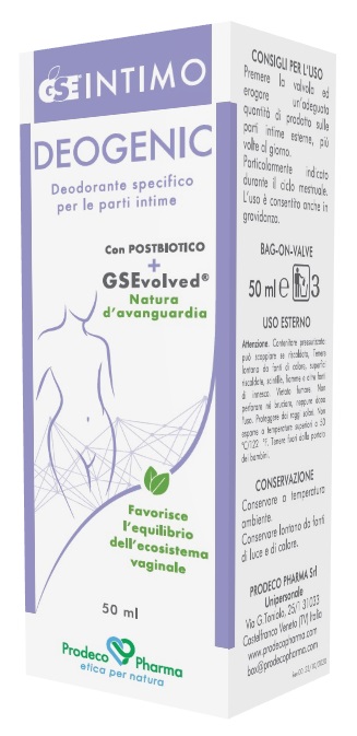 GSE INTIMO DEOGENIC 50 ML - maxifarmacia.it