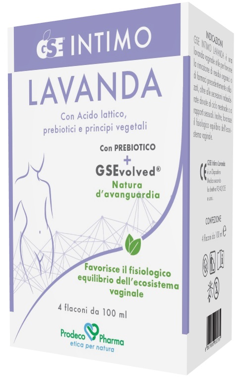 GSE INTIMO LAVANDA 4 FLACONI DA 100 ML - maxifarmacia.it