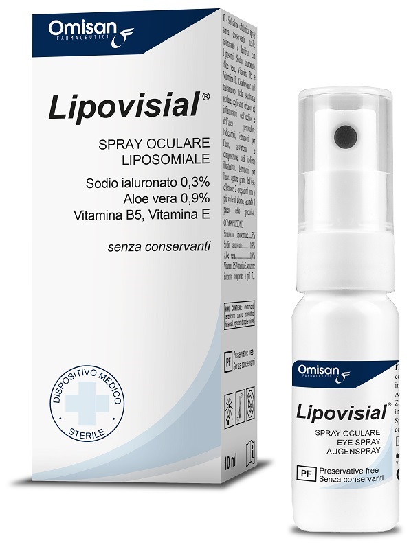 SPRAY OCULARE LIPOSOMIALE LIPOVISIAL 10 ML - maxifarmacia.it