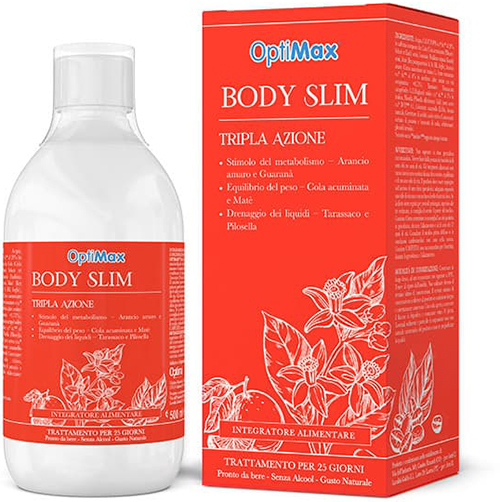 OPTIMAX BODY SLIM 500 ML - maxifarmacia.it