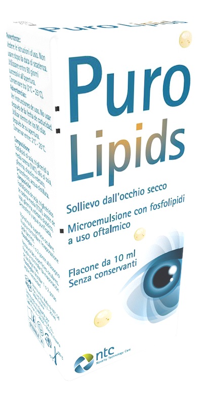 MICROEMULSIONE OFTALMICA PURO LIPIDS 10 ML - maxifarmacia.it