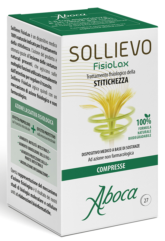 SOLLIEVO FISIOLAX 27 COMPRESSE - maxifarmacia.it