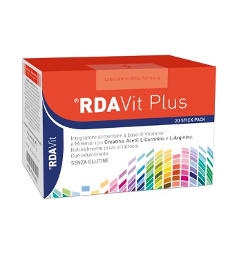 LABORATORIO DELLA FARMACIA RDAVIT PLUS 20 STICKPACK - maxifarmacia.it