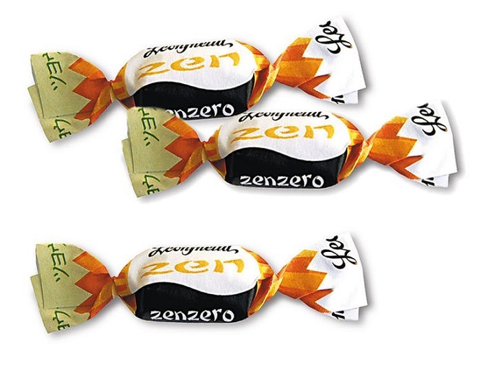 CARAMELLE ZENZERO SENZA ZUCCHERO 100 G - maxifarmacia.it