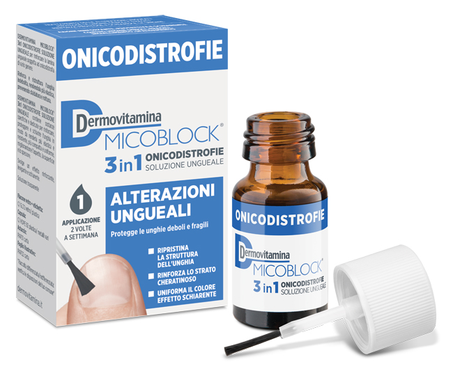 DERMOVITAMINA MICOBLOCK 3 IN 1 ONICODISTROFIE 7ml - maxifarmacia.it