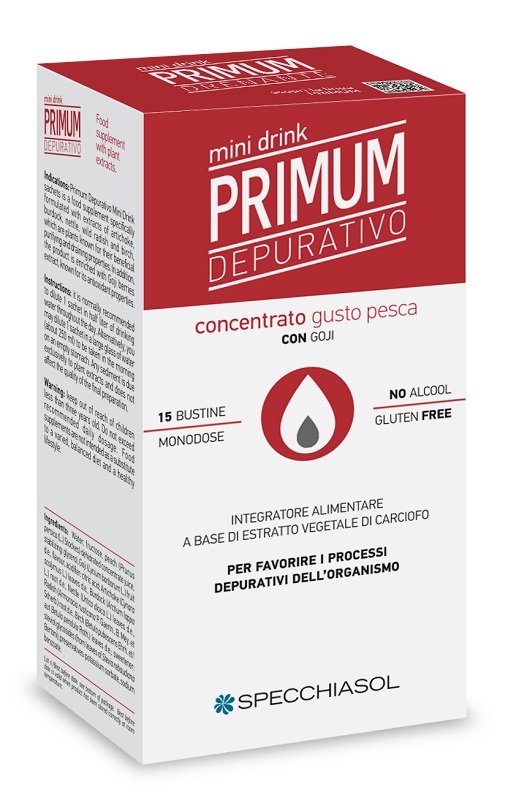 PRIMUM DEPURATIVO MINIDRINK PESCA 15 STICK DA 10 ML - maxifarmacia.it
