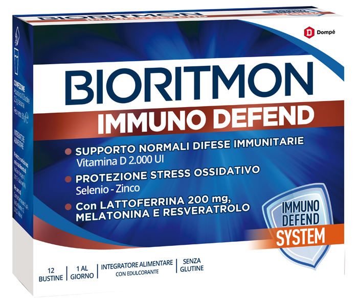 BIORITMON IMMUNO DEFEND DA 12  BUSTINE - maxifarmacia.it