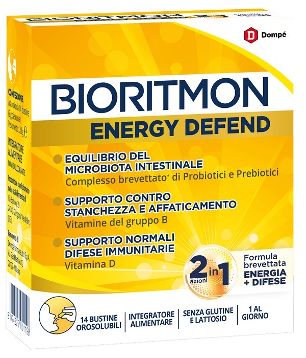 BIORITMON ENERGY DEFEND DA 14 BUSTINE - maxifarmacia.it
