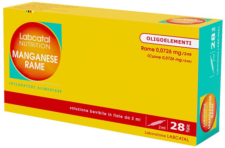 LABCATAL NUTRITION MANGANESE/RAME 28 FIALE 2 ML - maxifarmacia.it