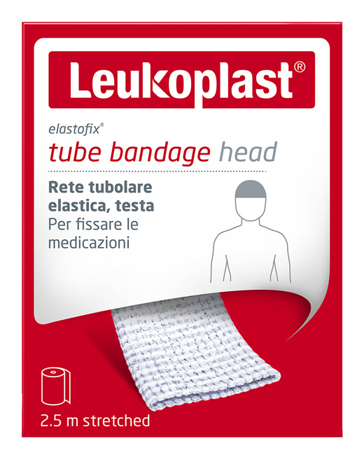 BENDA RETE ELASTOFIX LEUKOPLAST TESTA 2,50 M - maxifarmacia.it
