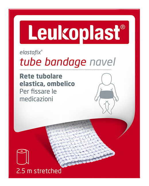 BENDA RETE ELASTOFIX LEUKOPLAST OMBELICO 2,50 M - maxifarmacia.it