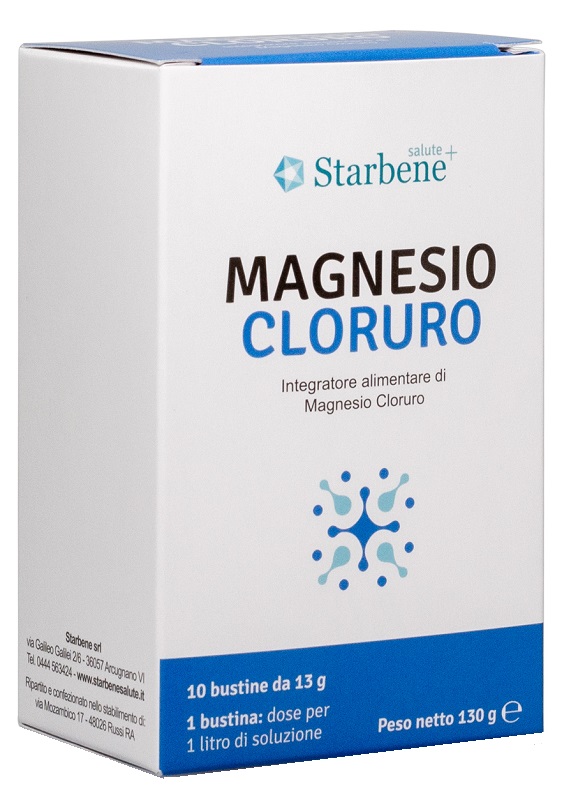 MAGNESIO CLORURO 10 BUSTINE - maxifarmacia.it