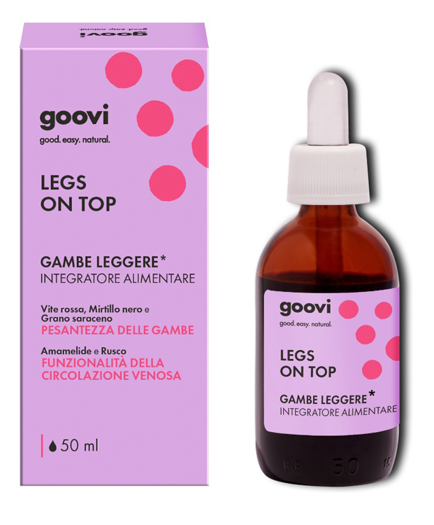GOOVI LEGS ON TOP GAMBE LEGGERE 50ml - maxifarmacia.it