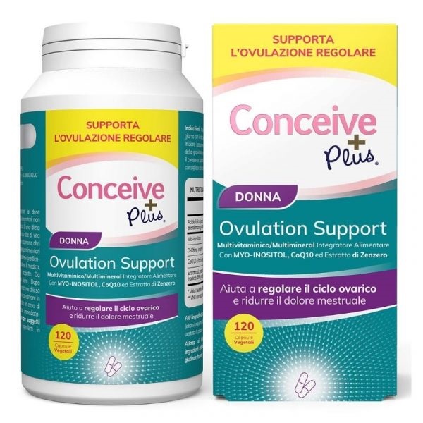 CONCEIVE PLUS SUPPORTO PER OVULAZIONE FEMMINILE 120 CAPSULE - maxifarmacia.it