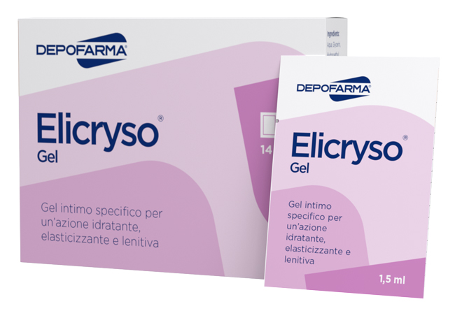 ELICRYSO GEL INTIMO IDRATANTE ELASTICIZZANTE E LENITIVO 14 BUSTINE DA 1,5 ML - maxifarmacia.it