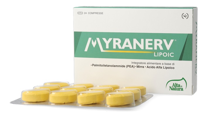 MYRANERV LIPOIC 24 COMPRESSE - maxifarmacia.it