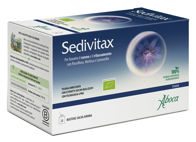 SEDIVITAX TISANA 20 BUSTINE - maxifarmacia.it