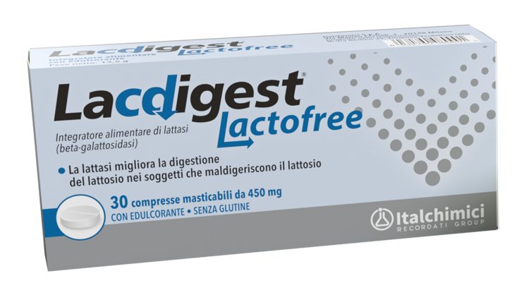 LACDIGEST LACTOFREE 30 COMPRESSE MASTICABILI - maxifarmacia.it