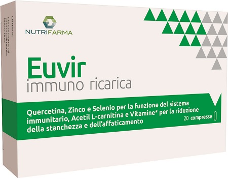 EUVIR IMMUNO RICARICA 20 COMPRESSE - maxifarmacia.it