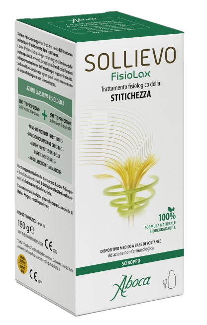 ABOCA SOLLIEVO FISIOLAX SCIROPPO 180 G - maxifarmacia.it