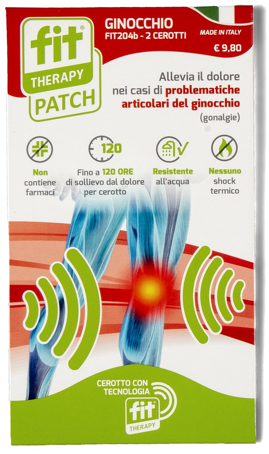 CEROTTO FIT THERAPY GINOCCHIO 2 PEZZI - maxifarmacia.it