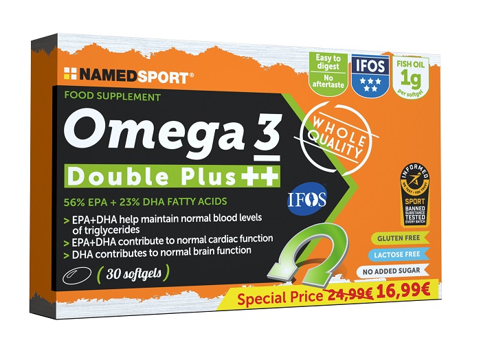 OMEGA 3 DOUBLE PLUS 30 SOFTGEL PROMO - maxifarmacia.it