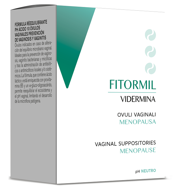 FITORMIL VIDERMINA 10 OVULI VAGINALI MENOPAUSA - maxifarmacia.it