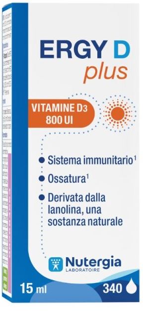 ERGY D PLUS 15 ML - maxifarmacia.it