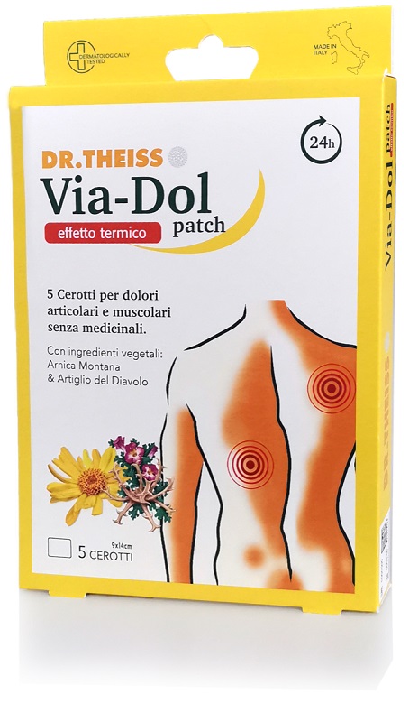 THEISS VIA-DOL PATCH EFFETTO TERMICO 5 PEZZI - maxifarmacia.it
