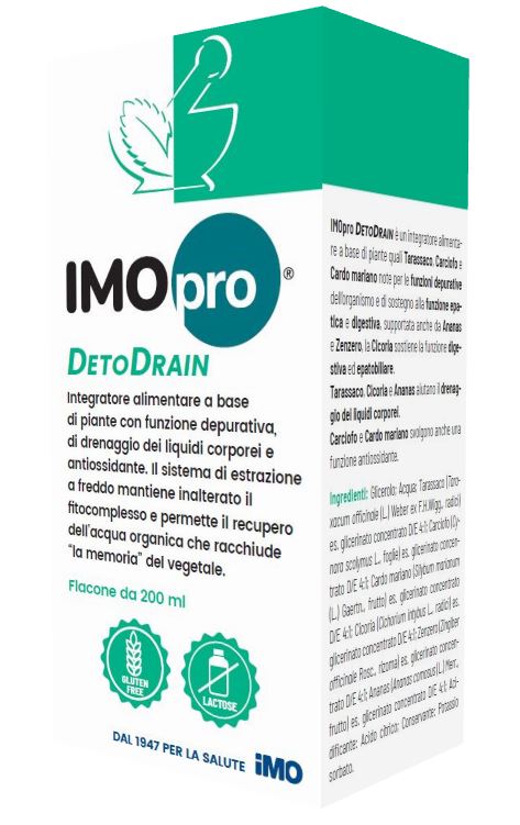 IMOPRO DETODRAIN 200 ML - maxifarmacia.it