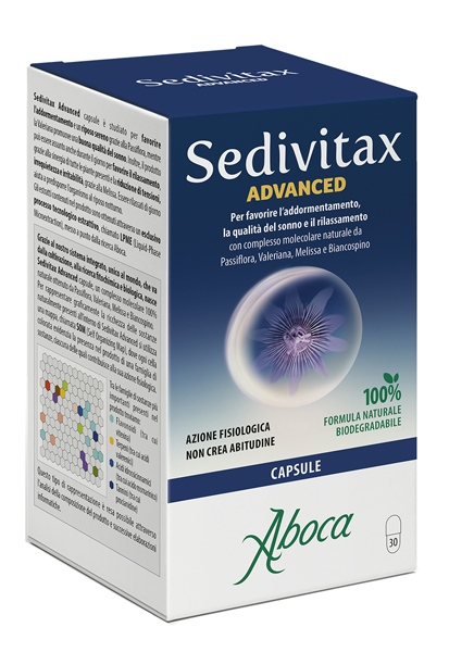 SEDIVITAX ADVANCED 30 CAPSULE - maxifarmacia.it