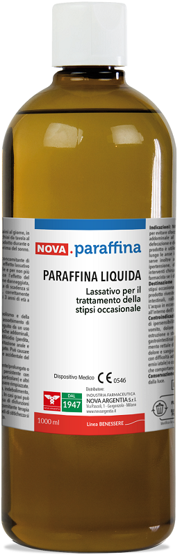 NOVA PARAFFINA LIQUIDA 1000 ML - maxifarmacia.it