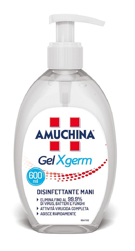 AMUCHINA GEL X-GERM DISINFETTANTE MANI 600 ML IT - maxifarmacia.it