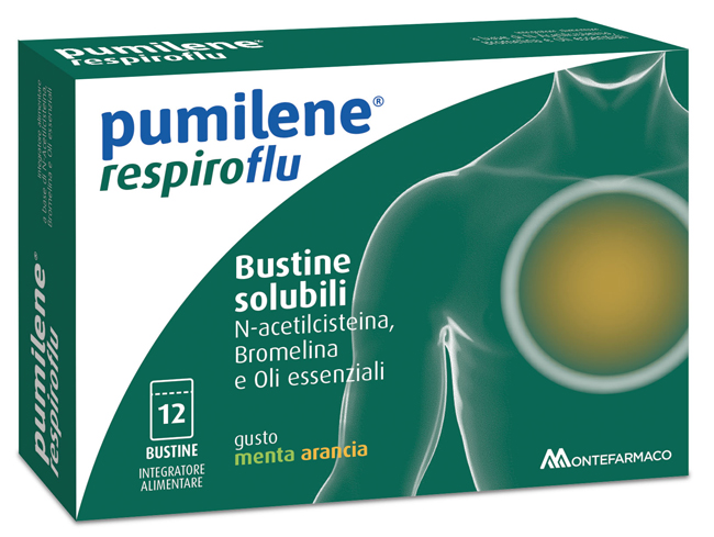PUMILENE RESPIROFLU 12 BUSTINE - maxifarmacia.it