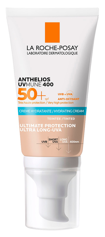 LA ROCHE POSAY ANTHELIOS UVMUNE400 CREMA IDRATANTE COLORATA SPF50+ DA 50 ML - maxifarmacia.it