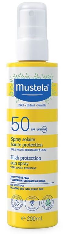 MUSTELA SPRAY SOLARE 200 ML - maxifarmacia.it
