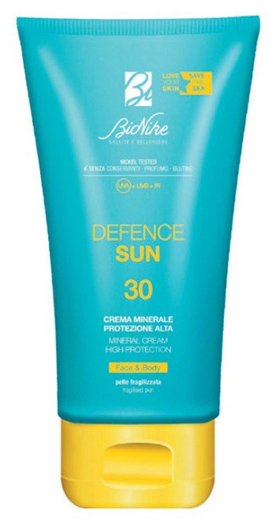 DEFENCE SUN CREMA MINERALE 30 100 ML - maxifarmacia.it