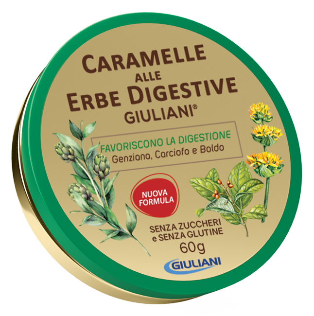 CARAMELLE DIGESTIVE SENZA ZUCCHERO NUOVA FORMULAZIONE 60 G - maxifarmacia.it
