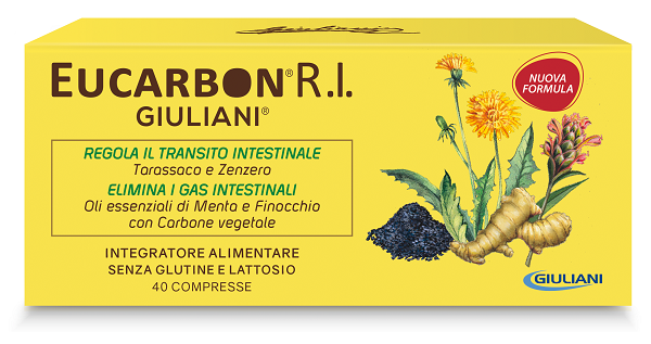 EUCARBON RI 40 COMPRESSE - maxifarmacia.it