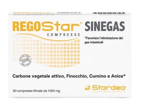 REGOSTAR SINEGAS 30 COMPRESSE - maxifarmacia.it