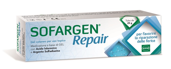 MEDICAZIONE SOFARGEN GEL ACIDO IALURONICO E ARGENTO SULFADIAZINA TUBETTO 25 G - maxifarmacia.it