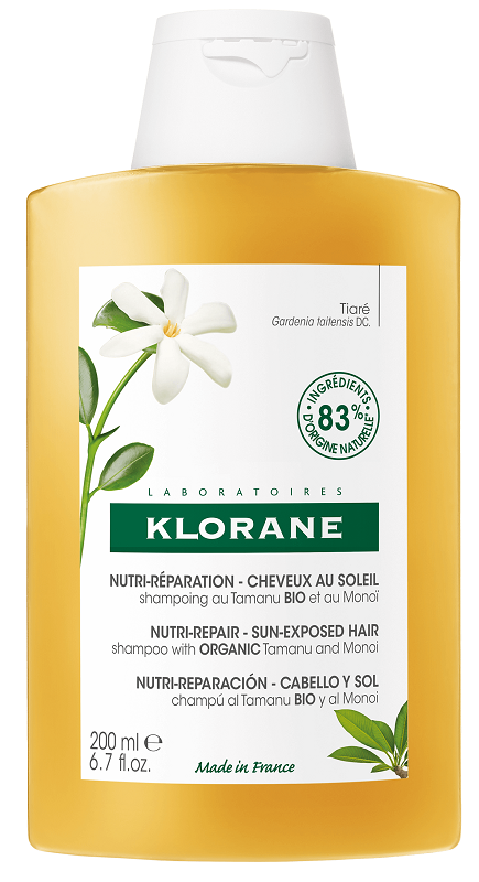KLORANE SHAMPOO NUTRITIVO CON TAMANU BIO E MONOI 200 ML - maxifarmacia.it